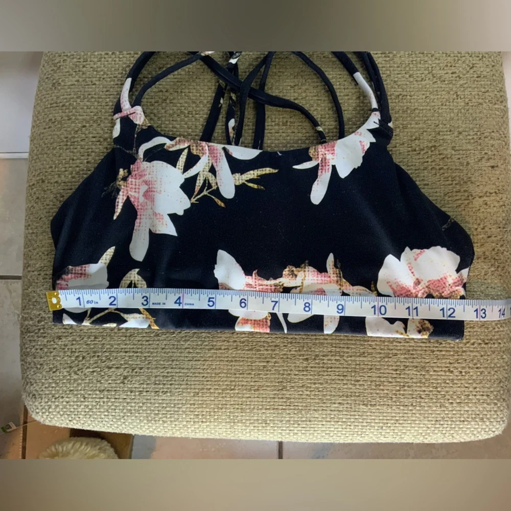 Athleta floral sports bra S - Picture 5 of 6